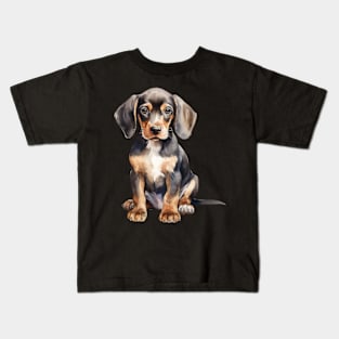 Puppy Coonhound Kids T-Shirt